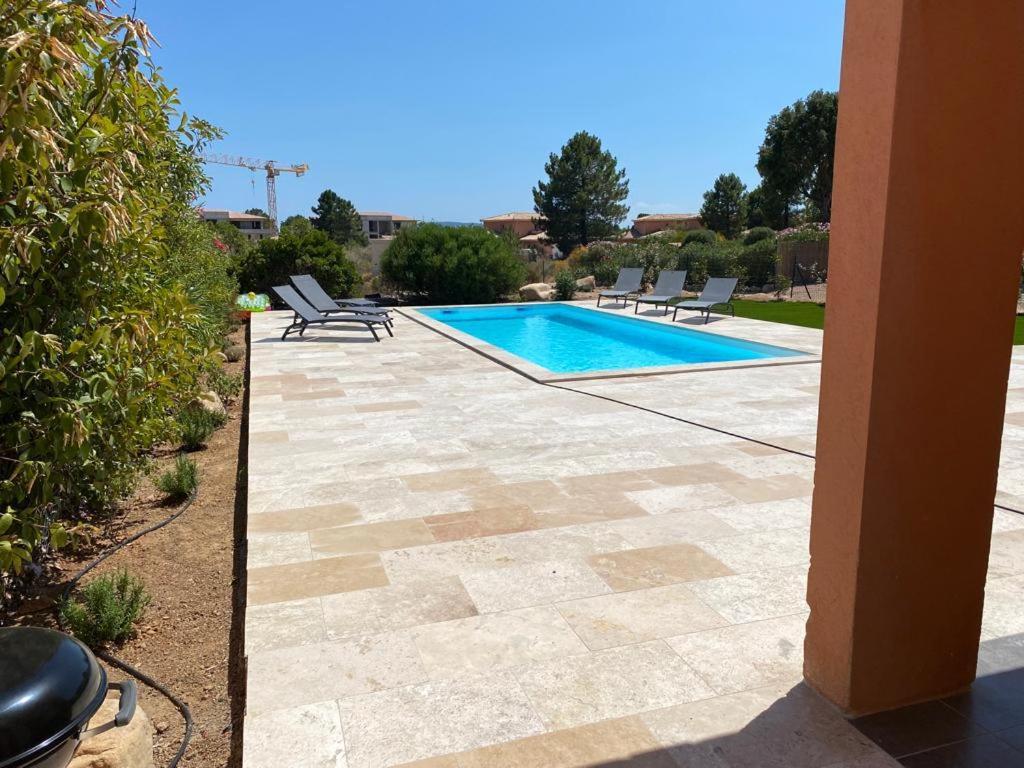 Villa Chez Géraldine Piscine chauffée, proche plage et rivière Lecci Extérieur photo